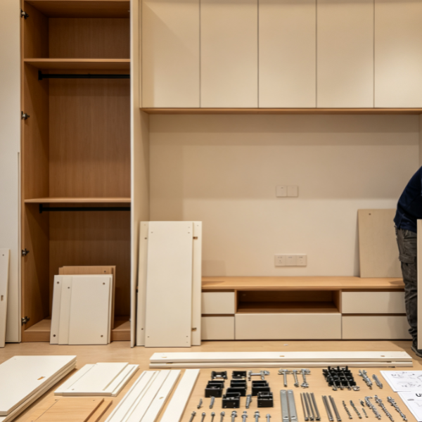 On-Site Installation Service For Modular Cabinets