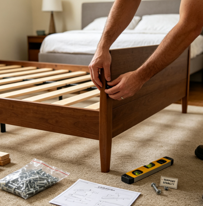 On-Site Installation Service For Double Bed Frames - Image 2