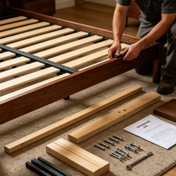 On-Site Installation Service For Double Bed Frames