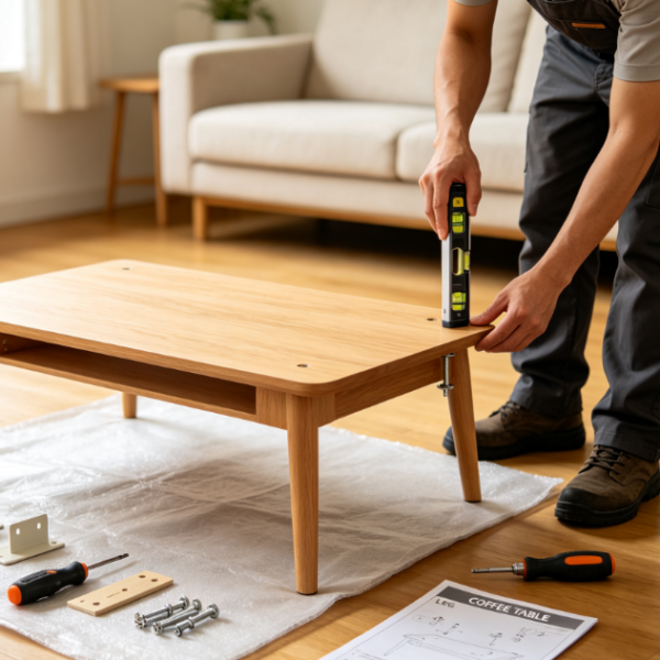 Living Room Coffee Table Installation Service