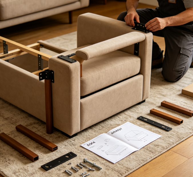 Sofa Set Installation Service