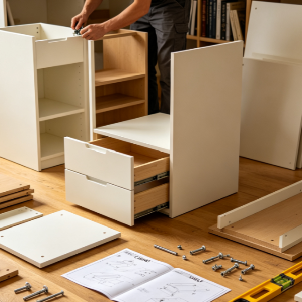 Multi-Piece Storage Furniture Installation Service