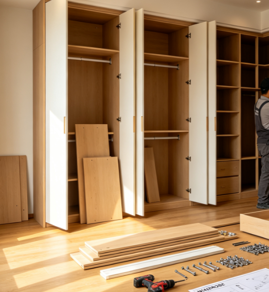 Large Wardrobe Installation Service