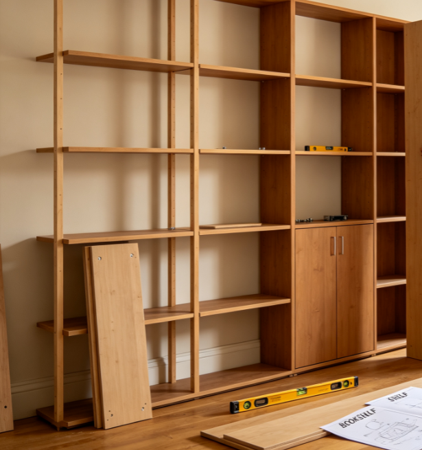 Large Bookcase Assembly Service