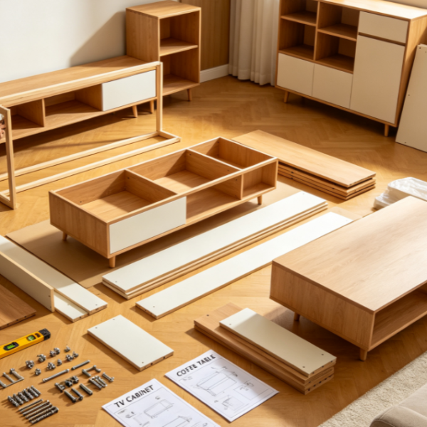 Complete Living Room Furniture Installation Service